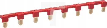 Shirit lidhës 8-polësh Relpol ZGZP80-8 RD, për soklla GZP80, i kuq