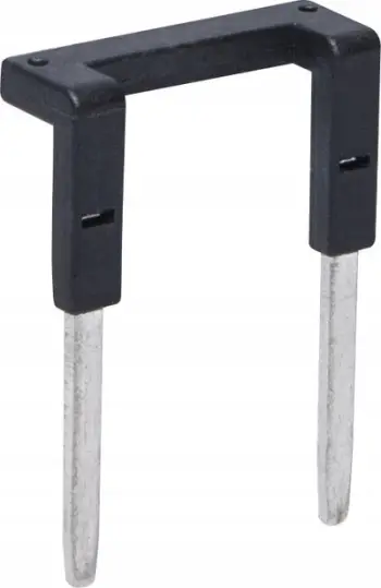 Konnektor 2-polar Relpol ZGZP80-2 BK, për rele PI84 PI85 PI84P PI85P, i zi