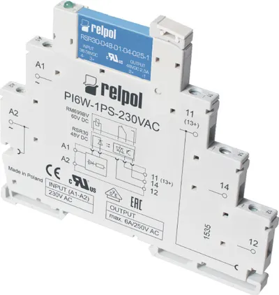 Rele e ndërfaqes Relpol 1Z, 24 V DC - 1