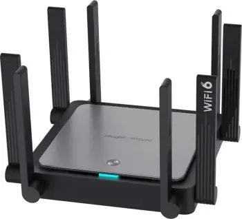 Ruter wireless Ruijie RG-EW3200GX PRO, Wi-Fi 6, Dual-band, 2402 Mbps, i zi