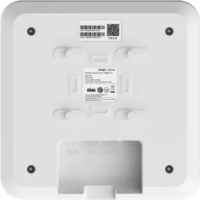 Access point Ruijie RG-RAP2260(E), WiFi 6, 3202 Mbit/s, i bardhë - 3