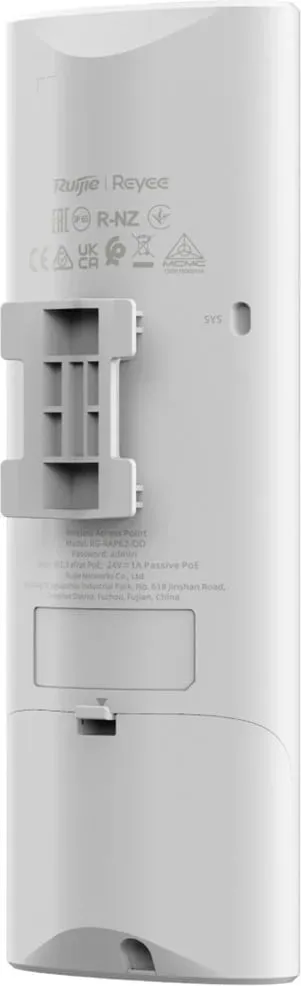 Access point wireless Ruijie RG-RAP62-OD, 2974 Mbit/s, PoE, Bardhë - 9