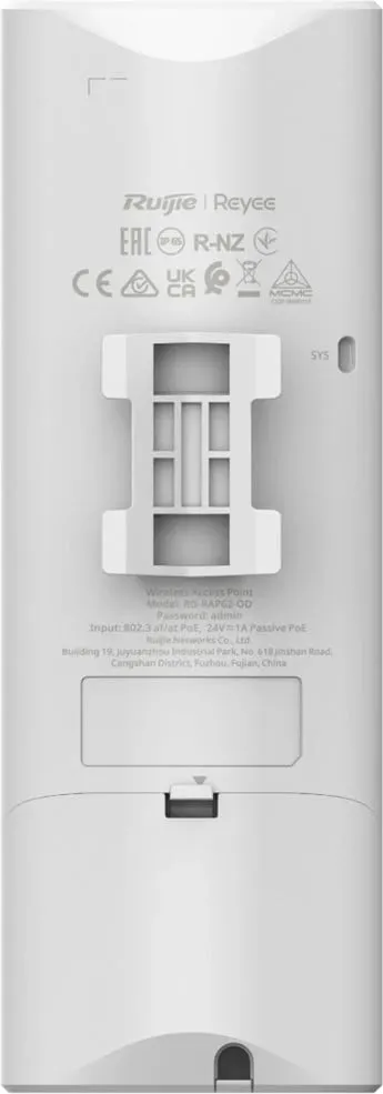 Access point wireless Ruijie RG-RAP62-OD, 2974 Mbit/s, PoE, Bardhë - 10