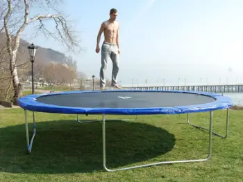 Mbulesë për trampolinë Neo-Sport, 183 cm, e kaltër