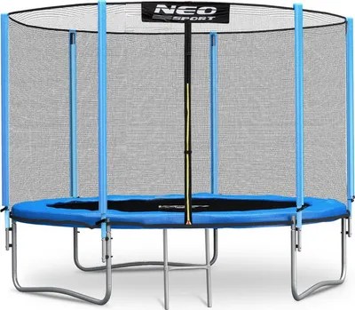 Trampolinë kopshti Neo Sport, 150 x 183 cm, e kaltër - 1