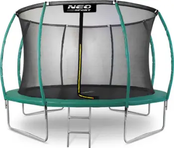Trampolinë kopshti Neo Sport, 180 x 374 cm, e gjelbër