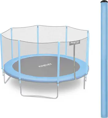 Shtyllë e sipërme për trampolinë Neo-Sport, për rrjetë të jashtme 8-15 ft, blu