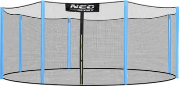Rrjetë e jashtme për trampolinë NeoSport, 404 cm 13FT, e zezë