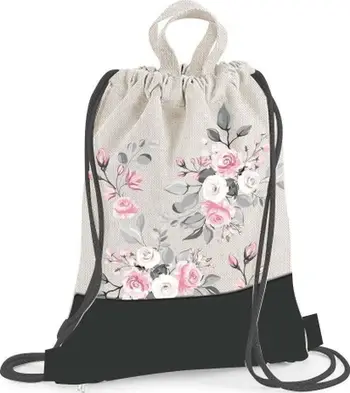 Çantë për këpucë Beniamin Shoe Bag Flower, me motiv lulesh, shumëngjyrëshe
