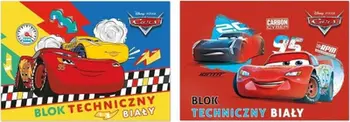 Bllok vizatimi teknik Beniamin A4, 10 fletë, i bardhë, Cars