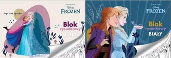 Bllok vizatimi Beniamin Frozen, A4, 20 fletë, i bardhë