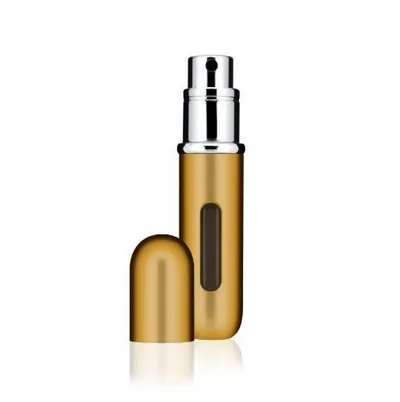 Shishe rimbushëse parfumi Travalo Classic HD 5 ml, e artë - 1