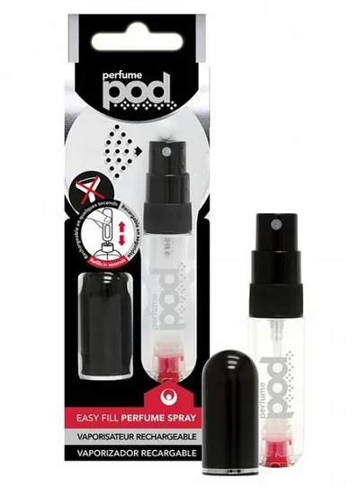 Shishe rimbushëse Travalo Pod Pure Essentials, 5 ml, e zezë - 1