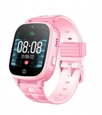 Orë e mençur për fëmijë Forever Kids See Me 2 KW-310, me GPS dhe WiFi, rozë