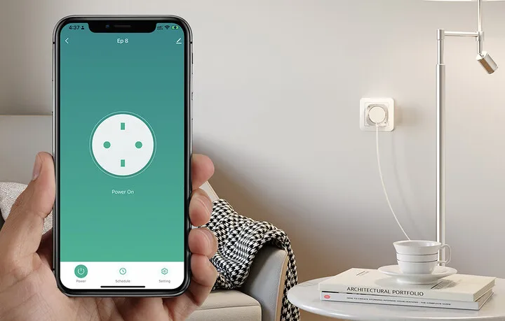 Ndërprerës Gosund EP8 Smart Wi-Fi Tuya - 6