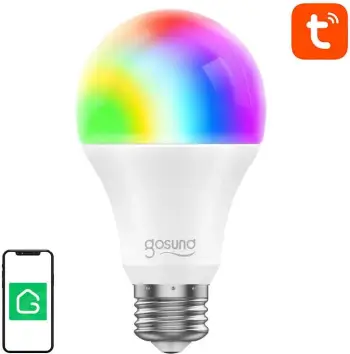 Llambë LED smart Gosund WB4, E27, 8W, 800lm, RGB