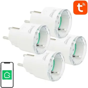Prizë e mençur WiFi Gosund SP111, 3680W, 16A, set 4 copë, e bardhë
