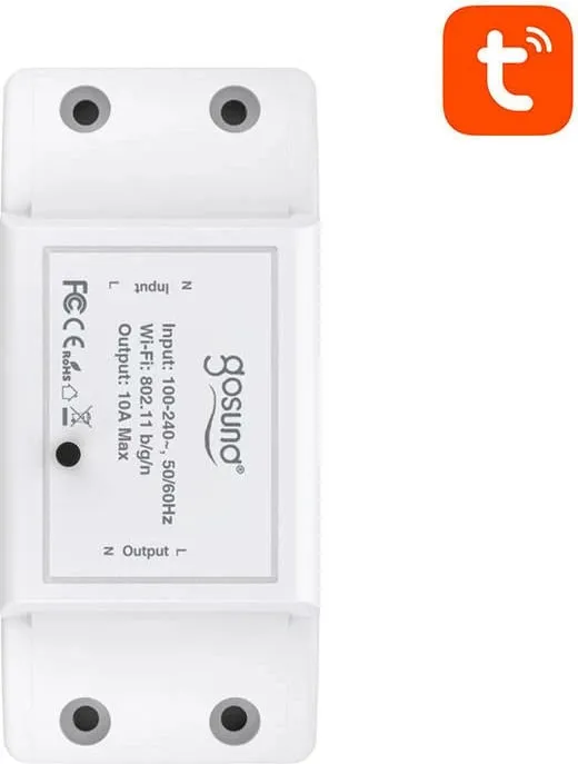 Switch smart Gosund SW3, WiFi, Tuya, i bardhë - 3