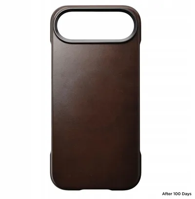 Mbrojtëse telefoni Nomad Traditional Horween, për iPhone Air, lëkurë, kafe - 3
