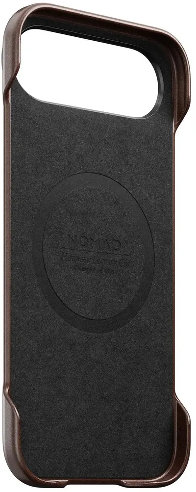 Mbrojtëse telefoni Nomad Traditional Horween, për iPhone Air, lëkurë, kafe - 4