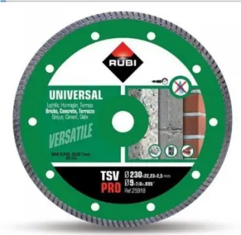 Disk prerës RUBI Pro 25918, 230mm, për ndërtim, gri