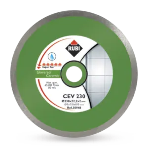 Teh diamanti për pllaka Rubi CEV (25913), 200 mm