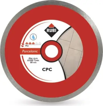 Disk diamanti Rubi CPC, 25.4 mm, 180 mm