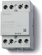 Kontaktues energjie Finder, 230 V AC, 40 A, i bardhë