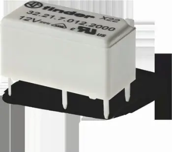 Rele Finder Subminiature Series 32, 1 CO 6A, 12V DC