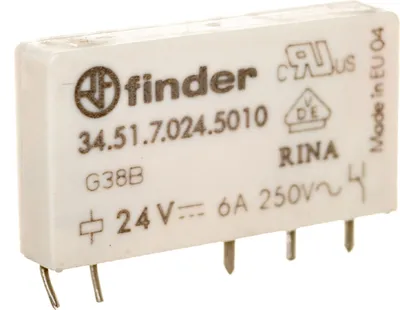 Ndërprerës Finder 1P 6A DC, 24V - 1