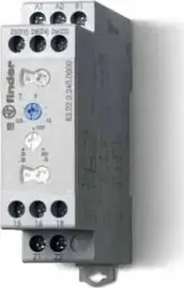 Relé kohe Finder 83.21.0.240.0000, 1P 16A, 24-240V AC/DC, gri