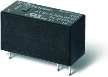Rele miniaturë për PCB dhe priza Finder SSR OC 5A / 24V DC - 1