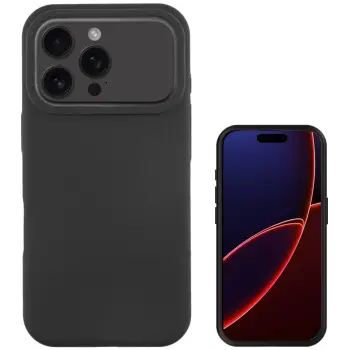 Mbështjellës silikoni 4smarts Cupertino për iPhone 17 Pro Max, MagSafe, i zi