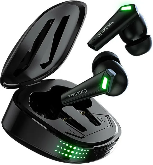 Kufje TWS ONIKUMA T308, in-ear, ANC, IP54, të zeza - 5