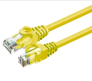 Kabllo rrjeti ZOY, Cat. 6a, UTP, CCA, 5m, e verdhë