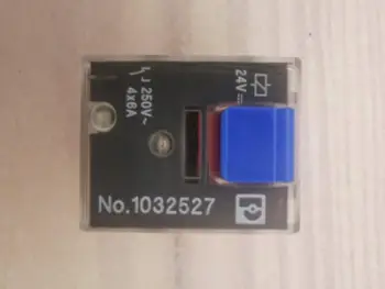 Rele industriale Phoenix Contact REL-IR-BL/L-24DC/4X21, 4P 6A, 24V DC, argjend nikel