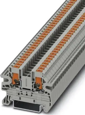 Borne kaluese Phoenix Contact PTV 2,5, Push-in, gri