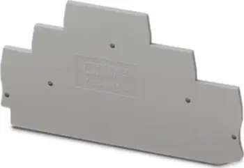 Kapak mbyllës Phoenix Contact D-ST 2,5-3L 3036660, për terminale, set 50 copë, gri