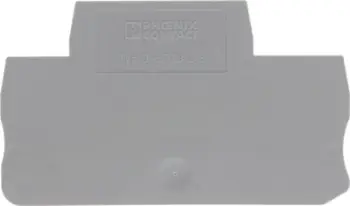 Kapak mbyllës Phoenix Contact D-STTB 2.5, 67.5x2.2x47.5 mm, gri