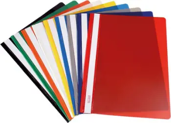 Dosje plastike Biurfol FILE.BIURFOL A4, set 10 copë, jeshile