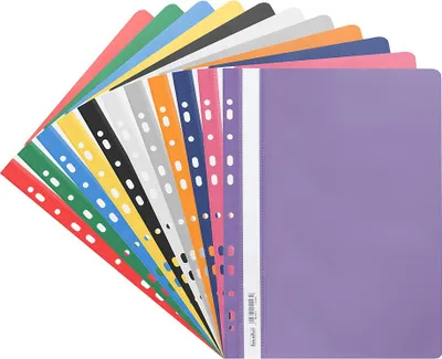 Set dosjesh për dokumente Biurfol Soft, 20 copë, të kuqe - 1