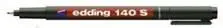 Marker Edding Indelible Foil 140S (EG1041), kuq