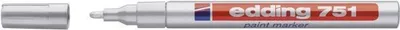 marker boje Edding 751 (4-751054), 130 x 10 x 10 mm, argjend - 1