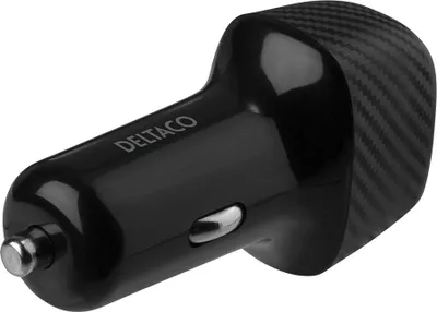 Karikues veture DELTACO, USB C PD 18W, 1x USB, i zi - 2