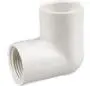 Bërryl Nibco PVC-U KW / GW 407-005, 90°, 1/2", i bardhë