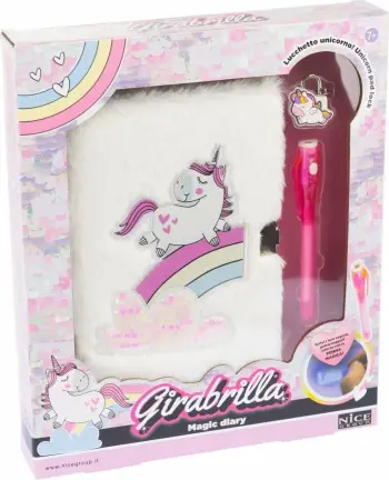 Ditari magjik Girabrilla Nice Unicorn, me unikor, shumëngjyrësh