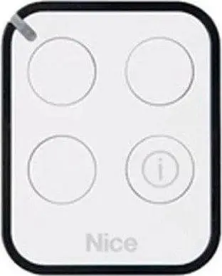 Telekomandë bidireksionale Nice Era One BiDi ON3EBDR01, NFC, 4 butona, e bardhë e zezë