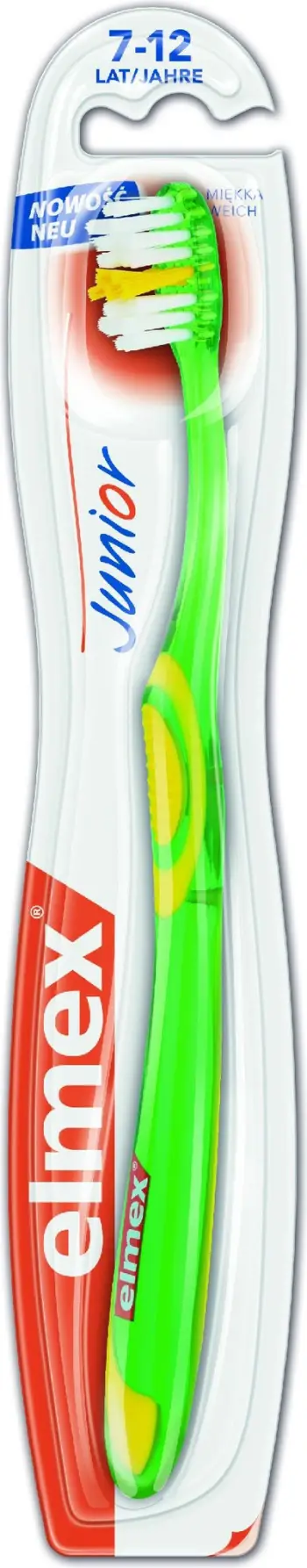 Brushë dhëmbësh Elmex Junior, e gjelbër