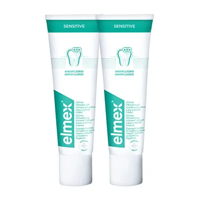 Pastë për dhëmbë Elmex Sensitive, 2 x 75 ml - 1
