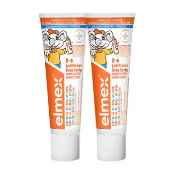 Pastë dhëmbësh Elmex Kids Duopack, 2 x 50 ml